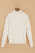 'Romilda' Turtleneck Knit Sweater - Celes Fashion